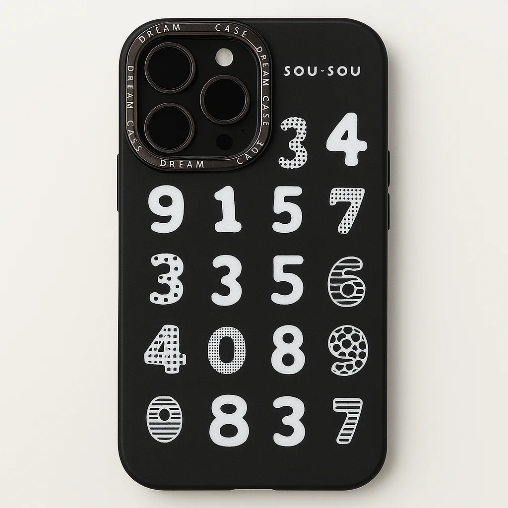 Coque Numéros - Style & Protection!