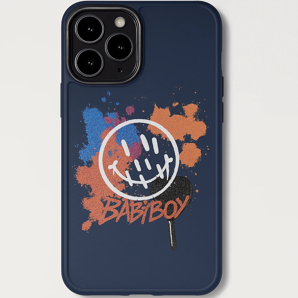 Coque Graffiti Babyboy Bleue