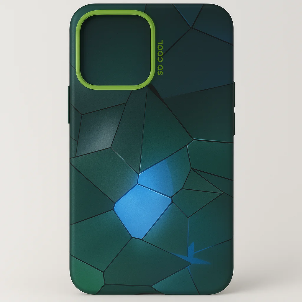 Coque Cristal Vert