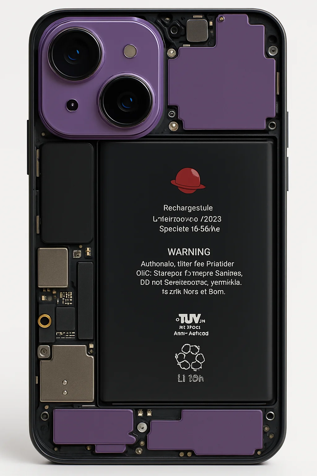 Coque Teardown Violet 