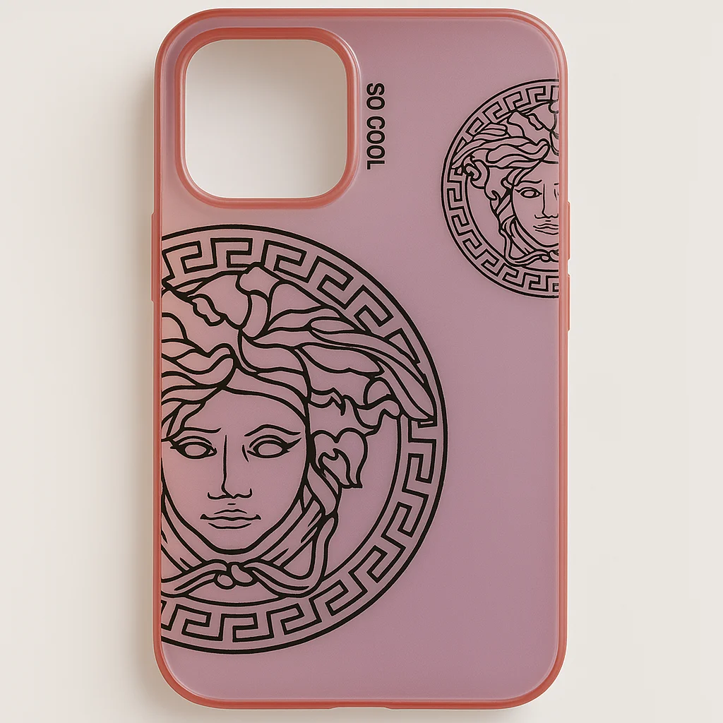 Coque Méduse rose